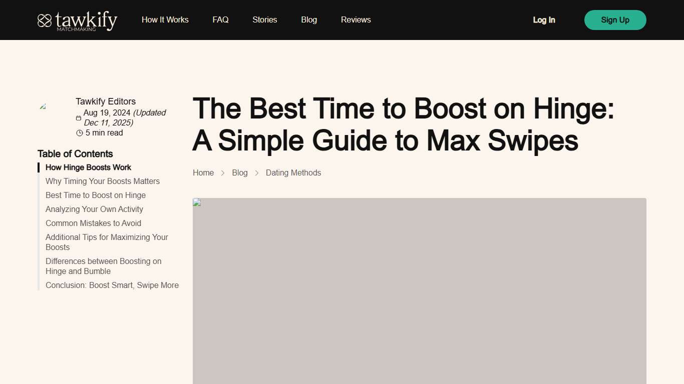 The Best Time to Boost on Hinge: A Simple Guide to Max Swipes Blog Tawkify
